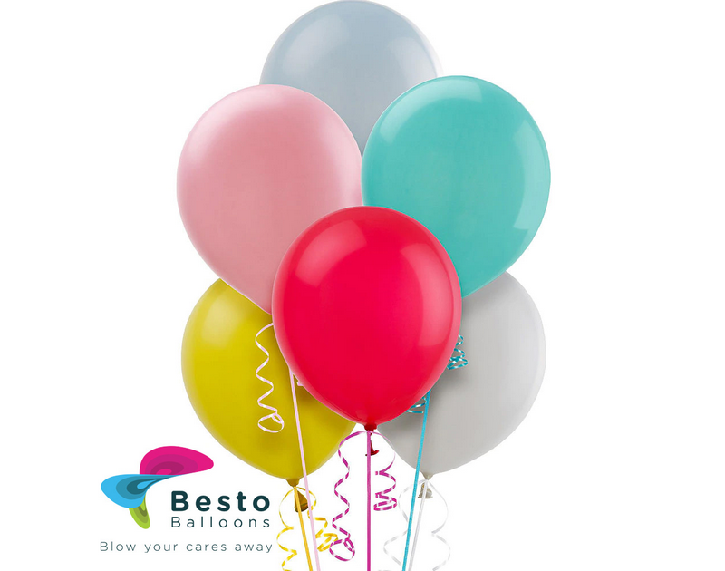Multicolor Pastel latex Balloon 12 inch