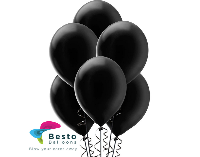 Black latex Balloon 12 inch