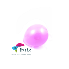9 Inch Dark Pink Balloon