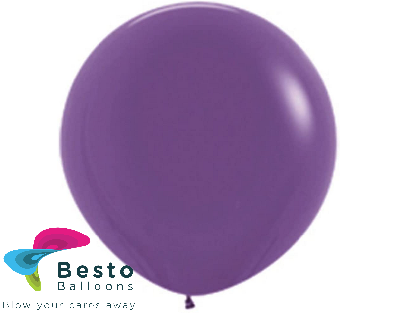 Purple Latex Balloon 18 inch