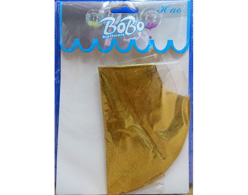 Glitter Bobo Balloons Transparent
