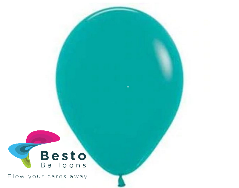 Turquoise Latex Balloon 9 inch