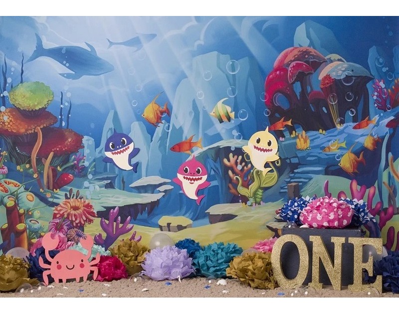Backdrop Cartoon Character Ready Made