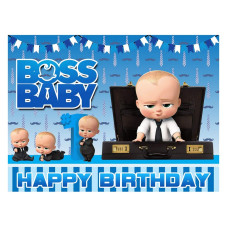 Boss Baby Backdrop