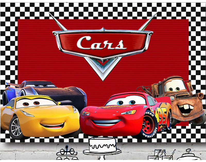 Backdrop Cartoon Character Ready Made