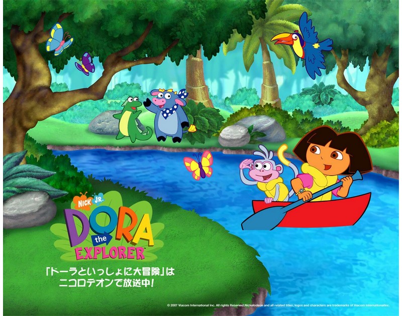 Backdrop Cartoon Character Ready Made