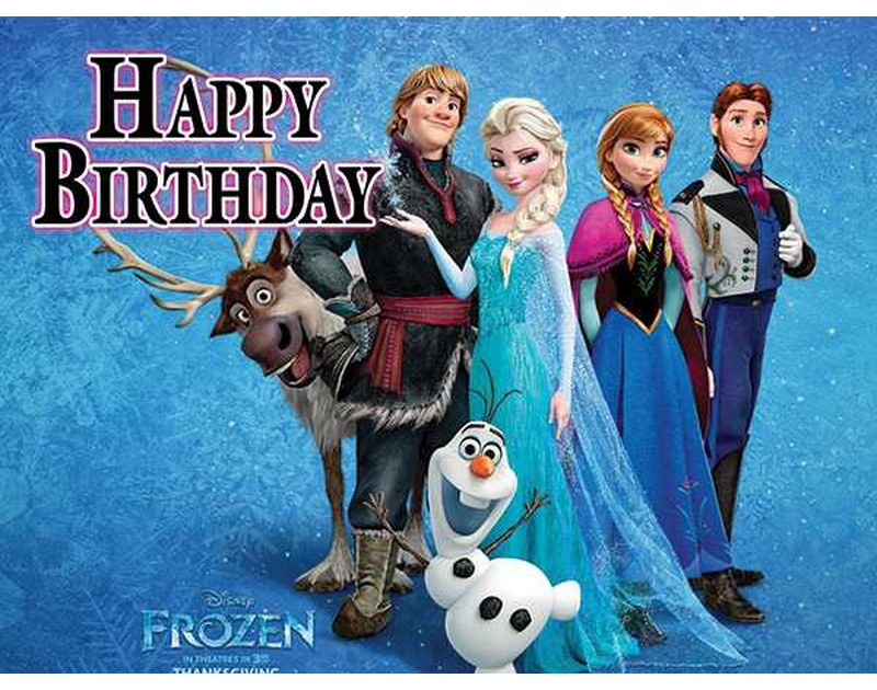 Backdrop Cartoon Character Ready Made