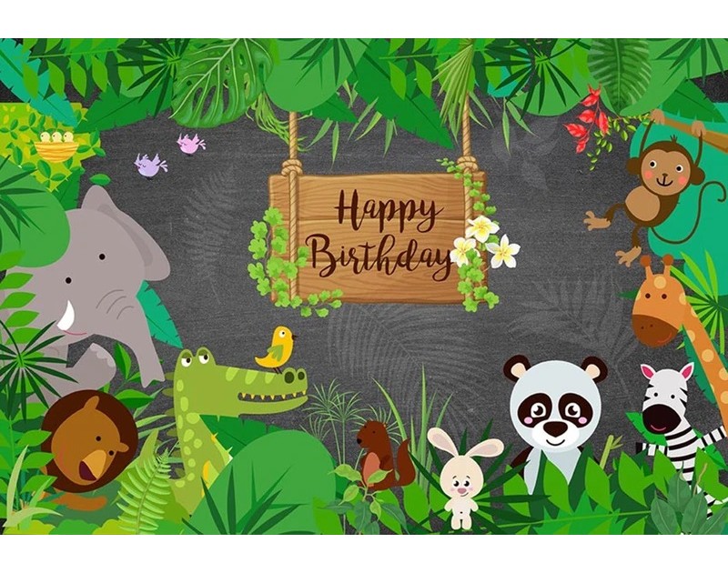 Backdrop Cartoon Character Ready Made