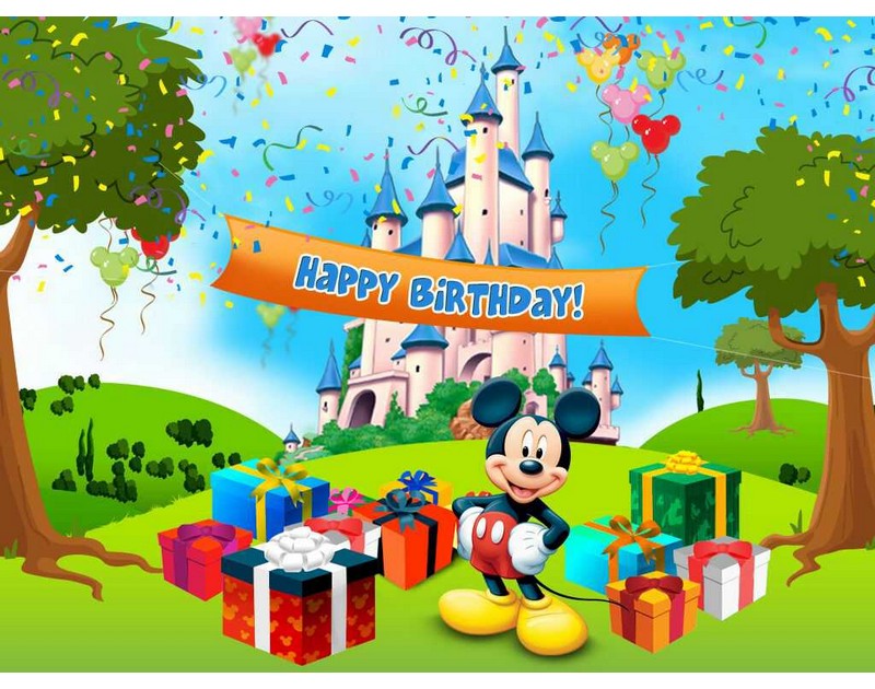 Backdrop Cartoon Character Ready Made