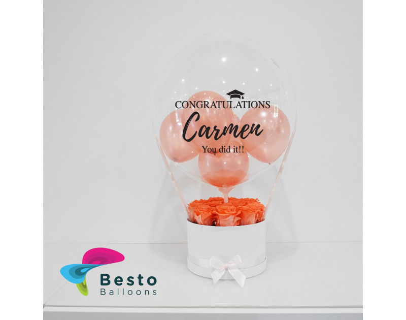 Orange Rose Hot AirBalloon