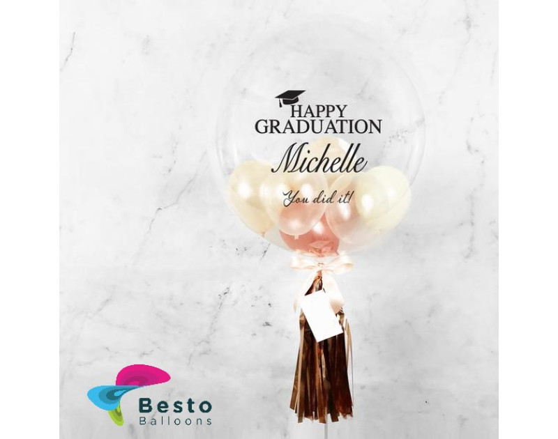 Rose Gold Bubble Balloon