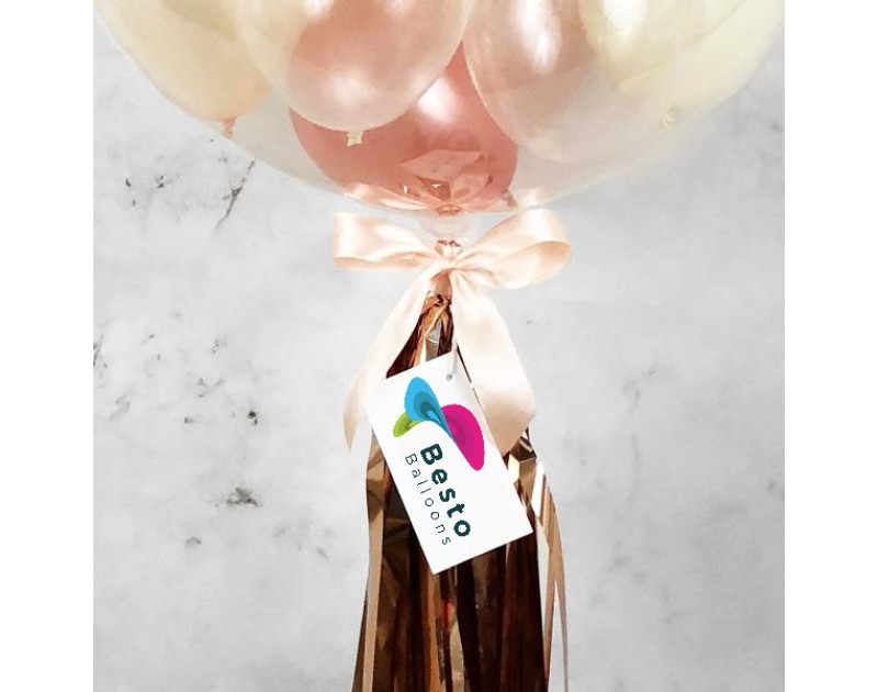 Rose Gold Bubble Balloon