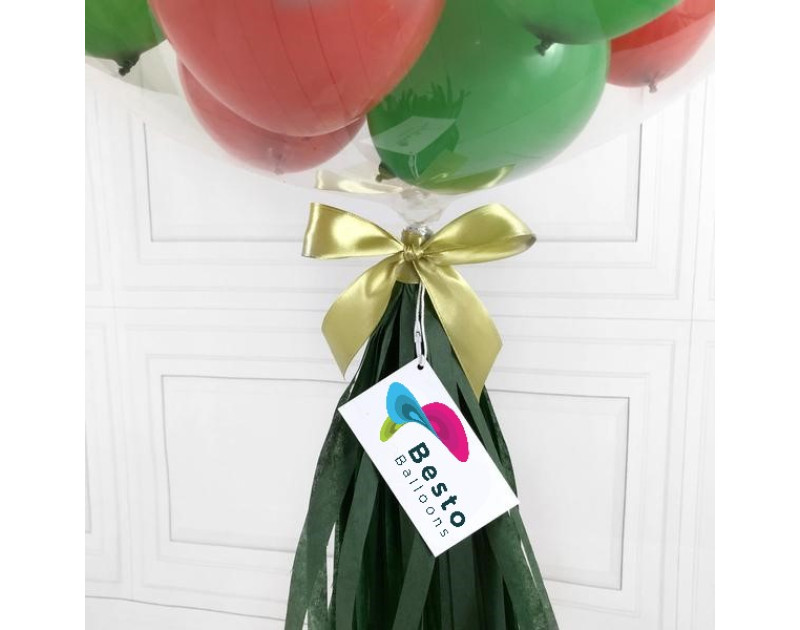 Christmas Rudolph Bubble Balloon