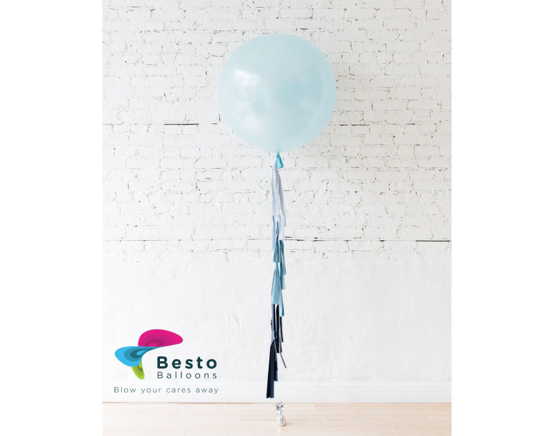 Pearl Light Blue Giant Balloon