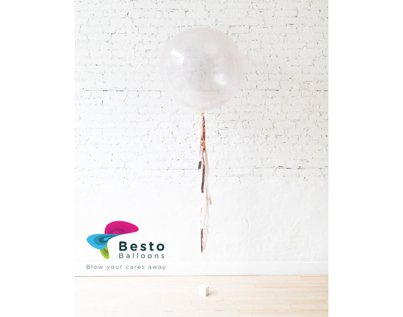 Modern Mauve - Glitter Giant Balloon