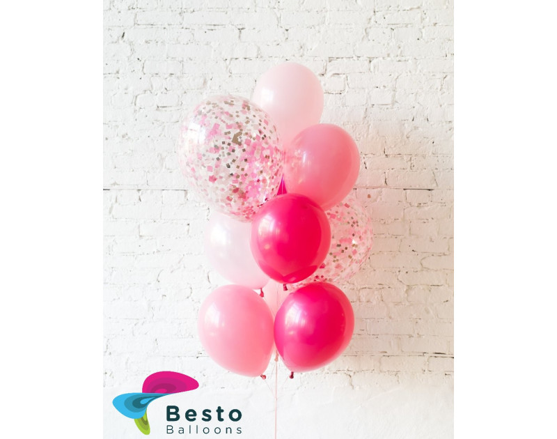 Shades of Pink Palette Balloon Decor Kit