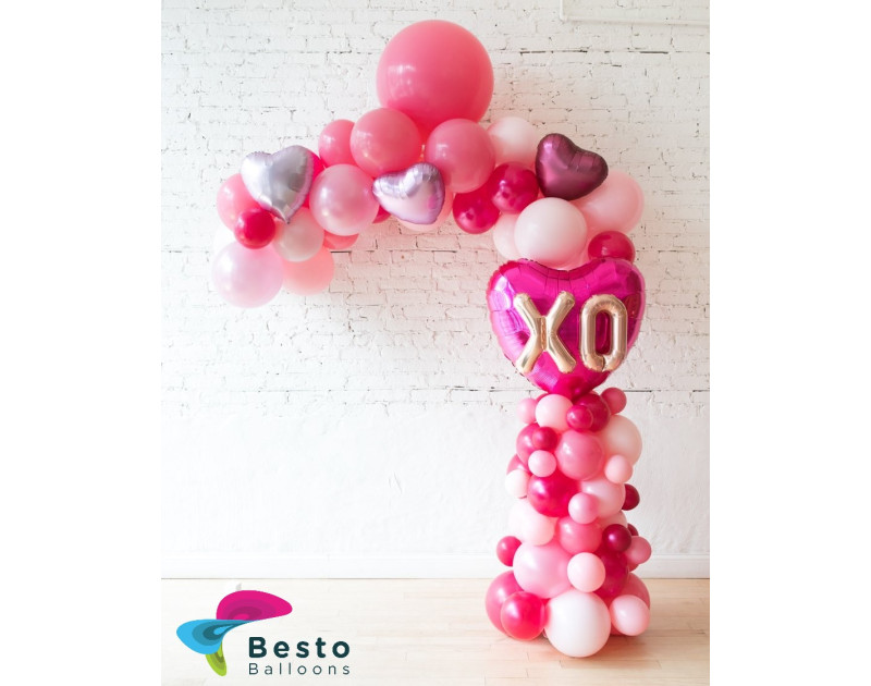 Shades of Pink Palette Balloon Decor Kit