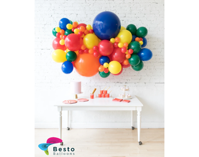 Floated Balloon Decoration Sesame Street