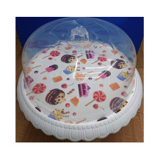 Sweet Candy Cake Stand with Lid / Cover