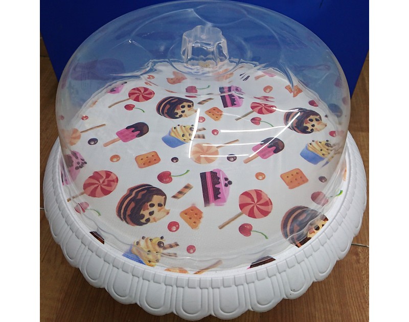 Sweet Candy Cake Stand with Lid / Cover