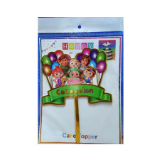 Cocomelon Theme Cake Topper