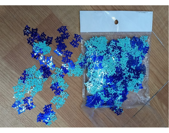 Confetti Blue Its a boy Confetti Blue Its a boy