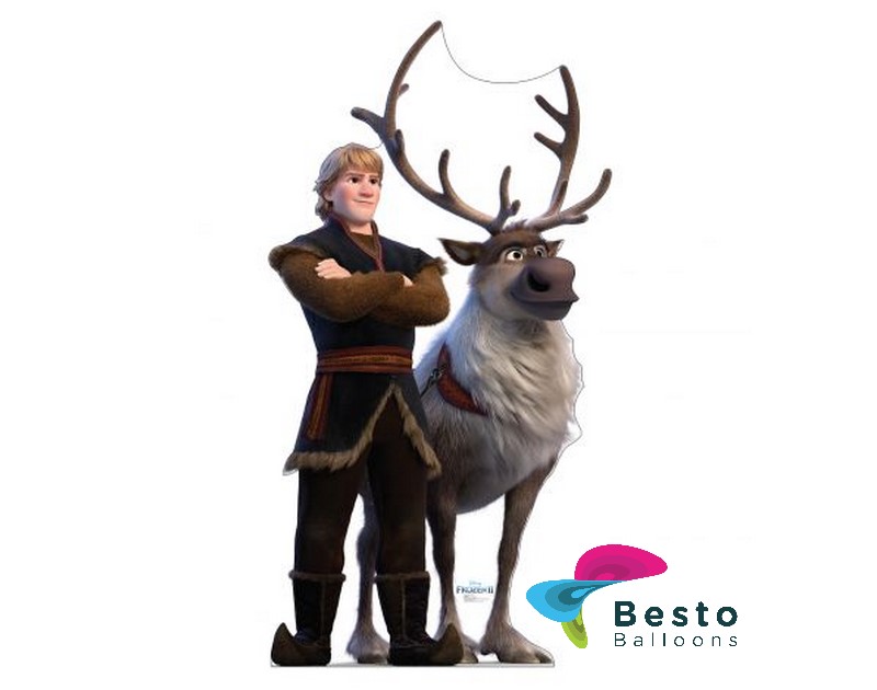 Frozen Kristoff And Sven Cutout