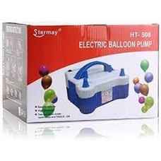 Dual Nozzle Electric Balloon Inflator Pump (Heavy Duty) Stermay Brand