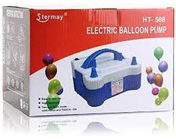 Dual Nozzle Electric Balloon Inflator Pump (Heavy Duty) Stermay Brand