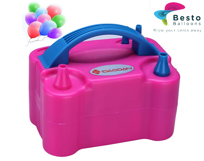 Dual Nozzle Electric Balloon Inflator Pump
