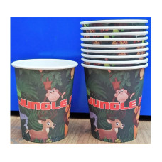 Jungle Paper Cups 10pcs