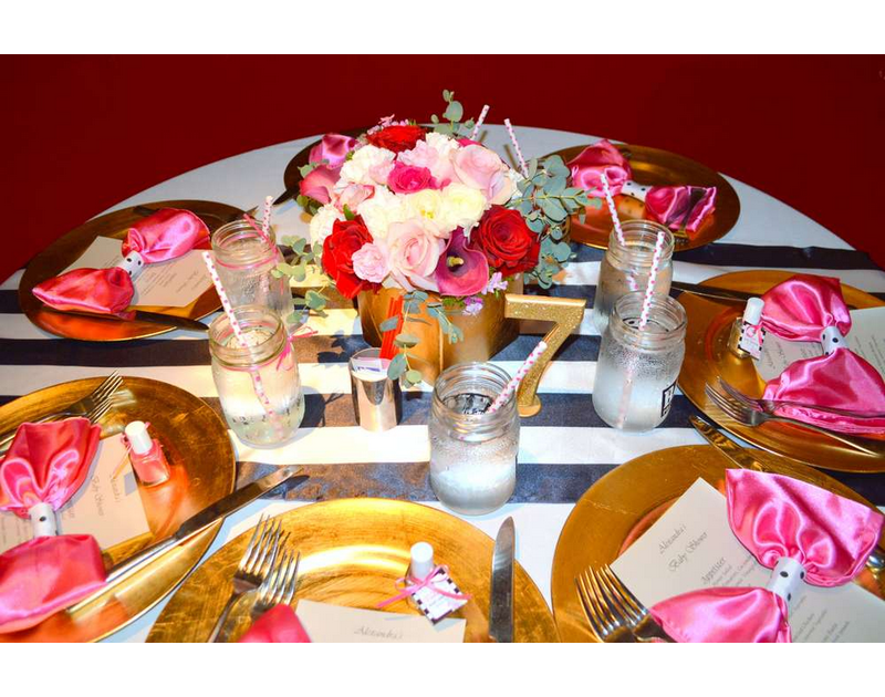 Kate Spade Baby Shower Theme