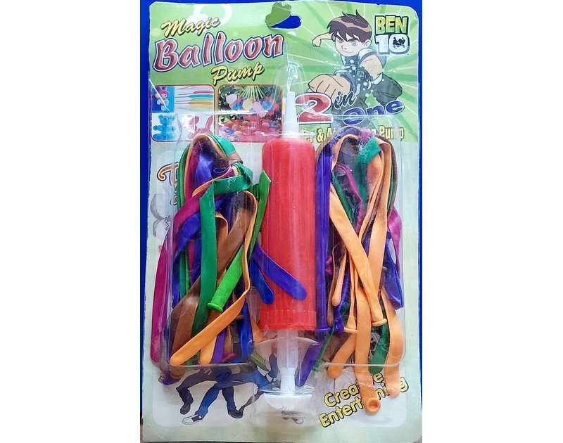 Modelling Balloons With Pump Multi Color