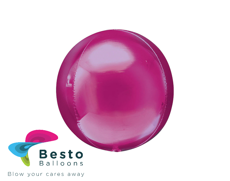Pink Orbz Foil Balloon