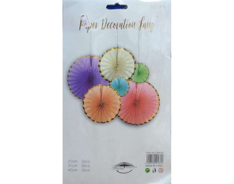 Paper Fans Set