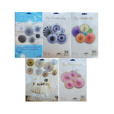Paper Fans Set