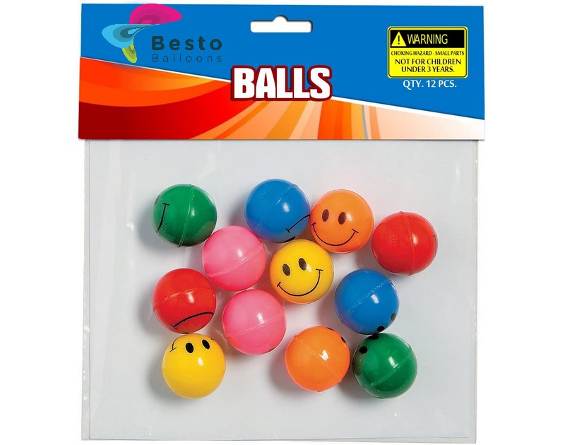 Emoji Colorful Rubber Ball