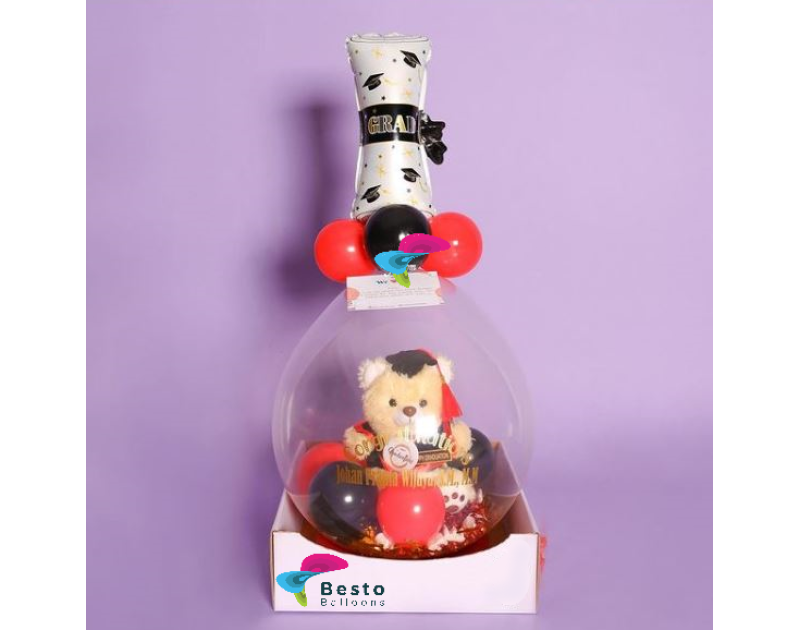 Congrats Graduation Stuffed Balloon
