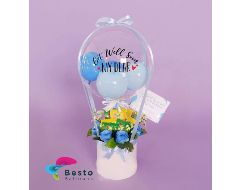 Get Well soon Hot Air Balloon
