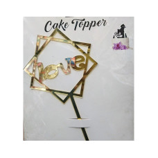 Love Cake Topper