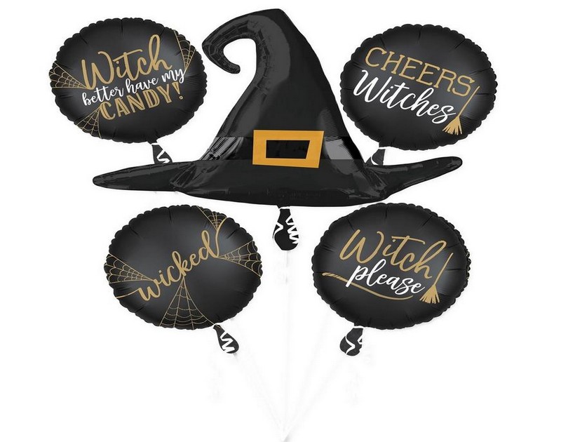 Wicked Witch Foil Balloon Bouquet