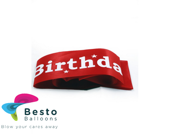 Happy Birthday Sash Happy Birthday Sash